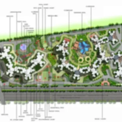 Adarsh Lumina apartment masterplan by Adarsh Developers located in off Sarjapur Road, East Bangalore